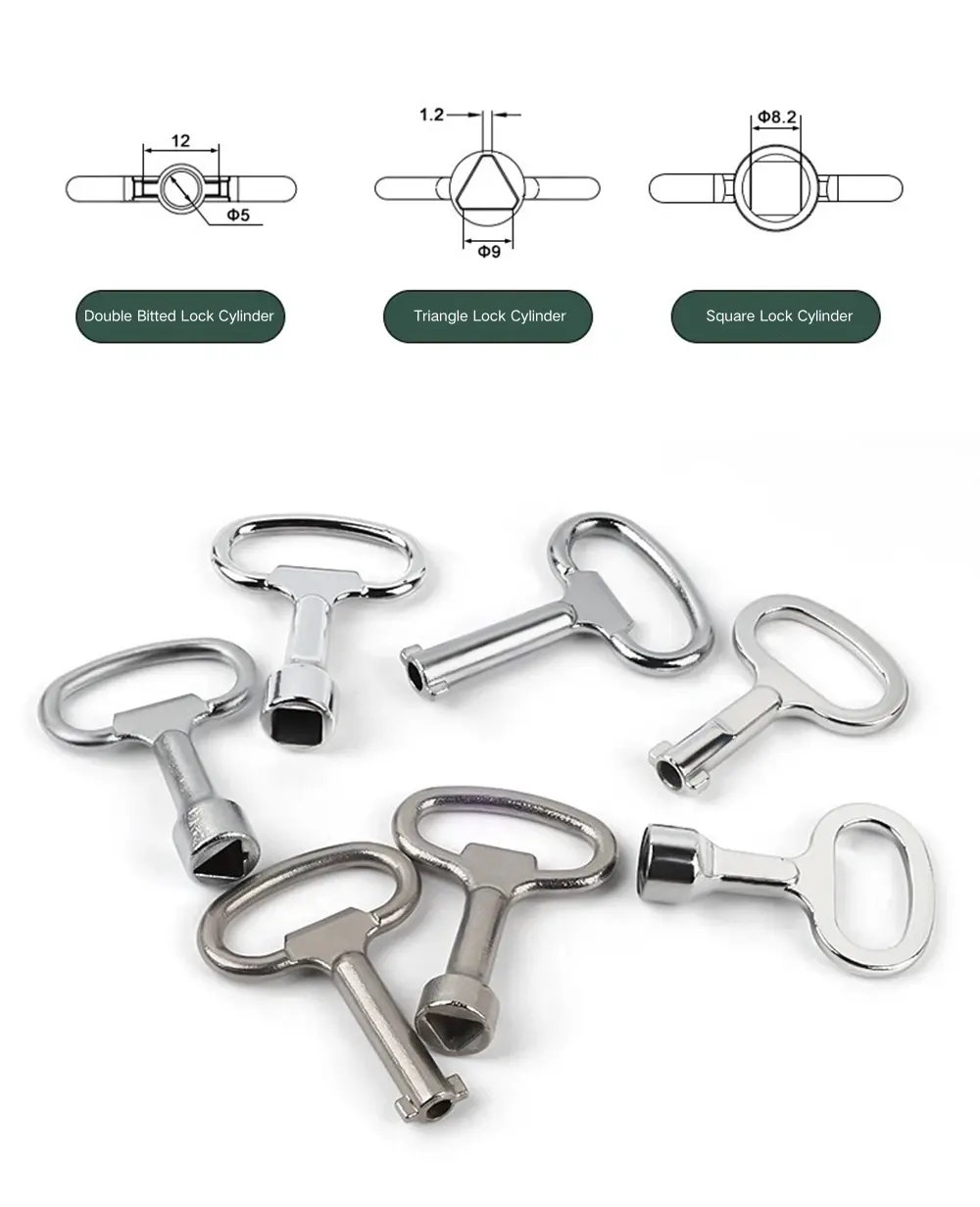 Zinc Alloy Square Key